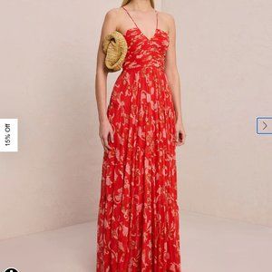 A.L.C. Annalise Silk Chiffon Dress